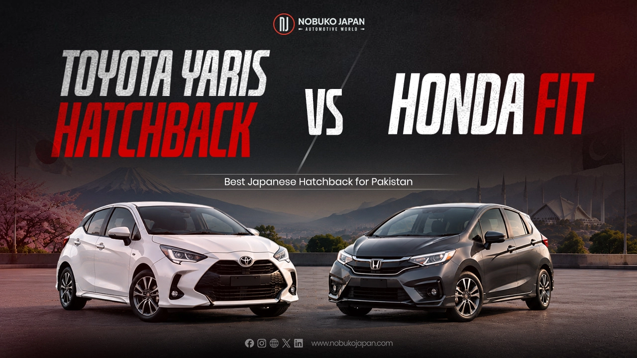 Toyota Yaris Hatchback vs Honda Fit: Best Japanese Hatchback for Pakistan